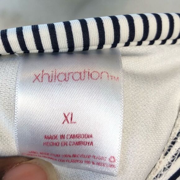 XHILARATION striped bikini top XL ***3 for $2… - Picture 7 of 7